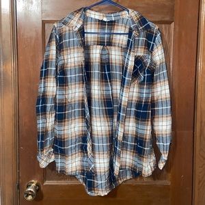 Sonoma Long Sleeve Flannel Women’s Size Medium